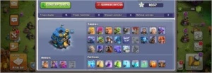 CV 12 + brinde ( conta do clash royale) - Clash of Clans