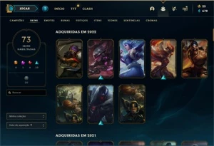 CONTA DE LOL MESTRE - League of Legends