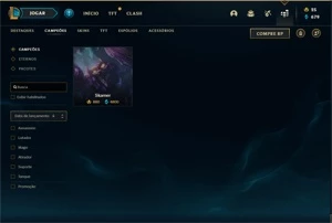 CONTA DE LOL MESTRE - League of Legends