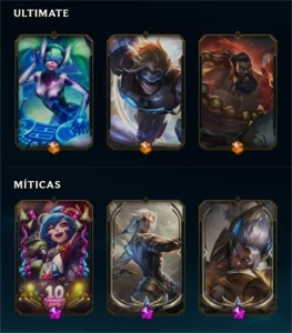 CONTA LOL - 479 Skins - RIVEN CAMPEONATO 2012 - League of Legends