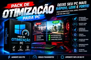 Pack De Otimização Pc — Aumente Fps E Melhore O Desempenho - Outros