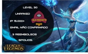 CONTA LEVEL 30 UNRAKED. - League of Legends LOL