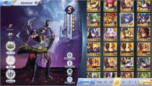 Vendo conta saint seiya awakening Server A7 SSA