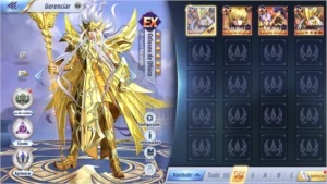 Vendo conta saint seiya awakening Server A7 SSA