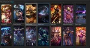 CONTA NVL 321, 101  CHAMPS E 117 SKINS POR R$350,00! - League of Legends LOL