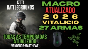 Pubg Steam e Mobile - Macro No Recoil - 2026