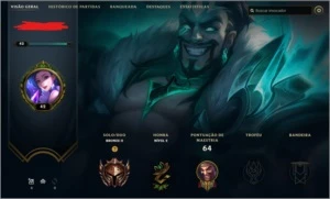 Conta Smurf Legue of legends lvl 42 Vários ícones 31 Champs - League of Legends LOL