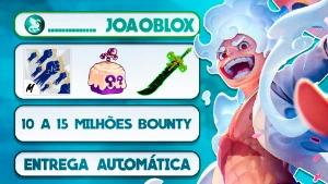 💀 Blox Fruits > 10 a 15 Milhão Bounty + God Human + CDK - Roblox