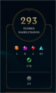 Conta Diamante 3 - 210 skins - League of Legends LOL