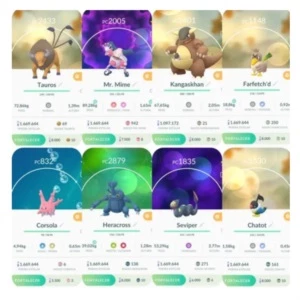 Pokemon go - Regionais - Pokémon