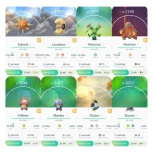 Pokemon go - Regionais - Pokémon