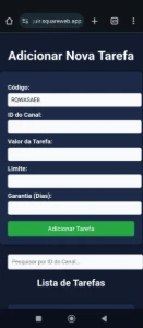 Bot miniapp tarefa telegram - Outros