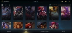 Conta Wild Rift Esmeralda 4 + 41 champs + 48 skins - League of Legends: Wild Rift LOL WR