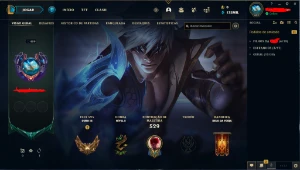 Conta de lol criada em 2012 com muitas skins - League of Legends