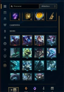 Conta Lol C/ 53 skins Lv110 - League of Legends