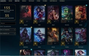 Conta Lol C/ 53 skins Lv110 - League of Legends