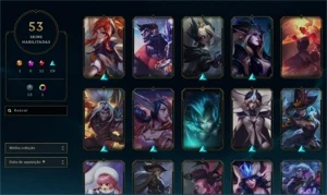 Conta Lol C/ 53 skins Lv110 - League of Legends