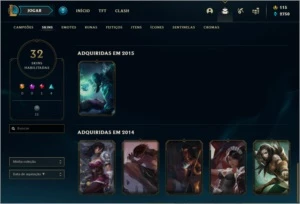 Conta lol Ouro 2 - League of Legends