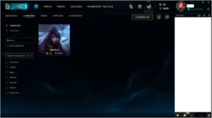 Conta League of Legends LOL