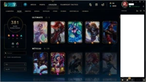 Conta League of Legends LOL