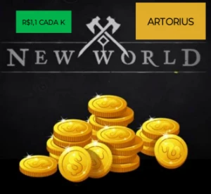 Gold New World - Artorius - R$1,1 cada K