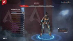 Apex Legends PC - Herança Wraith + Battle Pass + 3 Lendárias - Outros