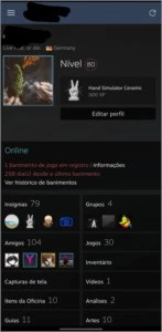 CONTA STEAM CSGO - Counter Strike