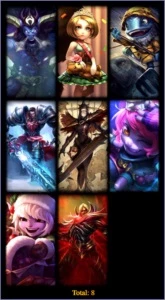 Conta D3 bom winratio/KDA poucos campões/skin - League of Legends LOL