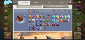 Cv 10 semi upada Falta pouca coisa rainha 38 e rei 30 - Clash of Clans