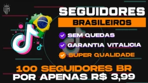 [Promoção] 1K Seguidores Brasileiros TikTok