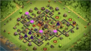 cv 9.5 ótimo para guerras - Clash of Clans