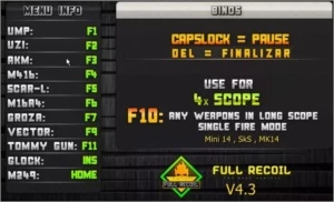 SCRIPT NO RECOIL PUBG
