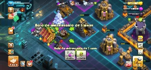 Acount Clash of Clans 8 years Old cv17 semi full