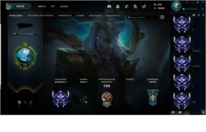 conta diamond 4  77 champs 55 skins - League of Legends LOL