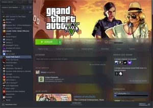 Conta steam com Gta V e varios jogos