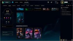 CONTA LOL TODOS OS CHAMPS - VENDO OU TROCO POR TIBIA - League of Legends