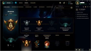 CONTA LOL TODOS OS CHAMPS - VENDO OU TROCO POR TIBIA - League of Legends