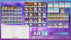AR 56, END GAME, 14 tier 5 - Genshin Impact