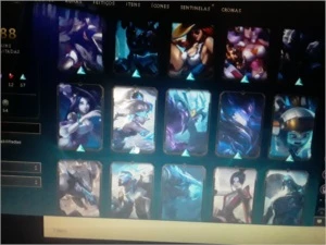 Conta LOL 188 SKINS SÓ QUALIDADE - League of Legends
