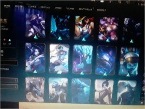Conta LOL 188 SKINS SÓ QUALIDADE - League of Legends
