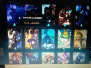 Conta LOL 188 SKINS SÓ QUALIDADE - League of Legends