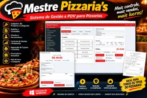 Mestre Pizzaria's - Sistema PDV para Pizzaria - Outros