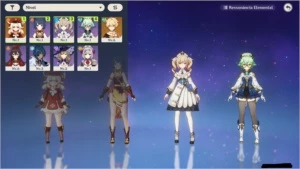 CONTA GENSHIN IMPACT - KLEE + XIANGLING + OUTROS 4⭐ [RANK 7]