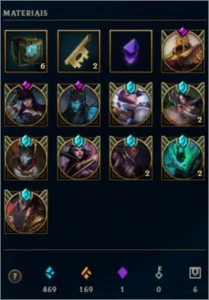 Conta Diamond V / All Champs/Runas/140 skins - League of Legends LOL