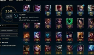 Conta Diamond V / All Champs/Runas/140 skins - League of Legends LOL