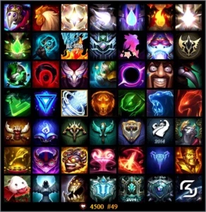 Conta Diamond V / All Champs/Runas/140 skins - League of Legends LOL