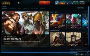 Conta League of Legends PBE LOL