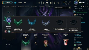 conta esmeralda 4 LoL - League of Legends