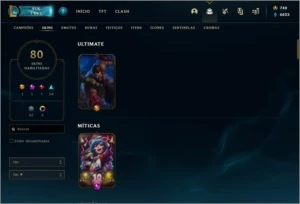 Vendo Conta LoL com várias skins (Urgente!) - League of Legends