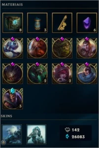 Conta de LOL all champions, borda platina/diamante. - League of Legends